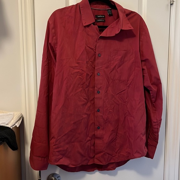 Van Heusen size L mens dress shirt - Picture 1 of 2